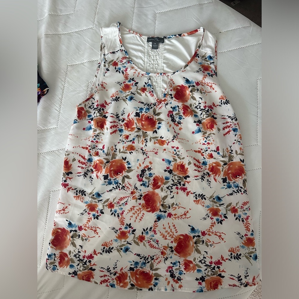 market and spruce tank top